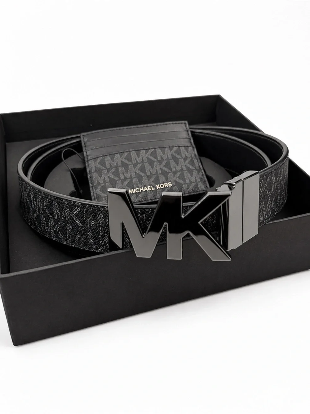 Michael Kors Card Holder and Belt set